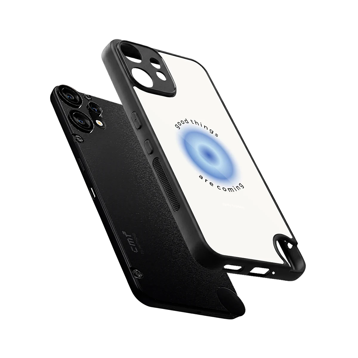 Good Things Are Coming sleek cmf nothing phone 2 pro cover with tempered glass back and TPU edges