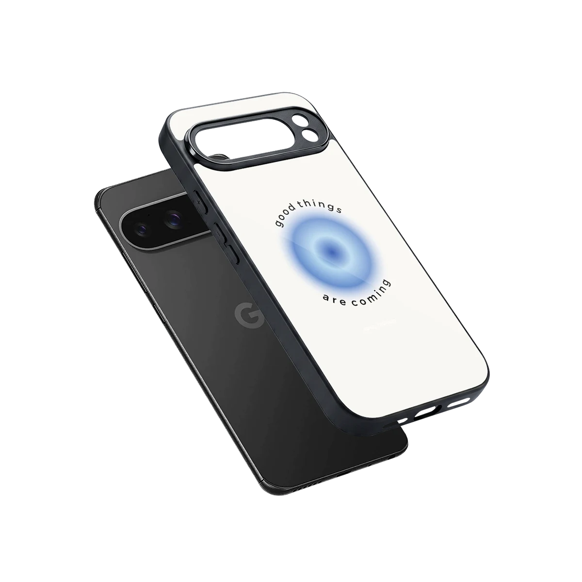 Good Things Are Coming sleek google pixel 10 pro xl cover with tempered glass back and TPU edges
