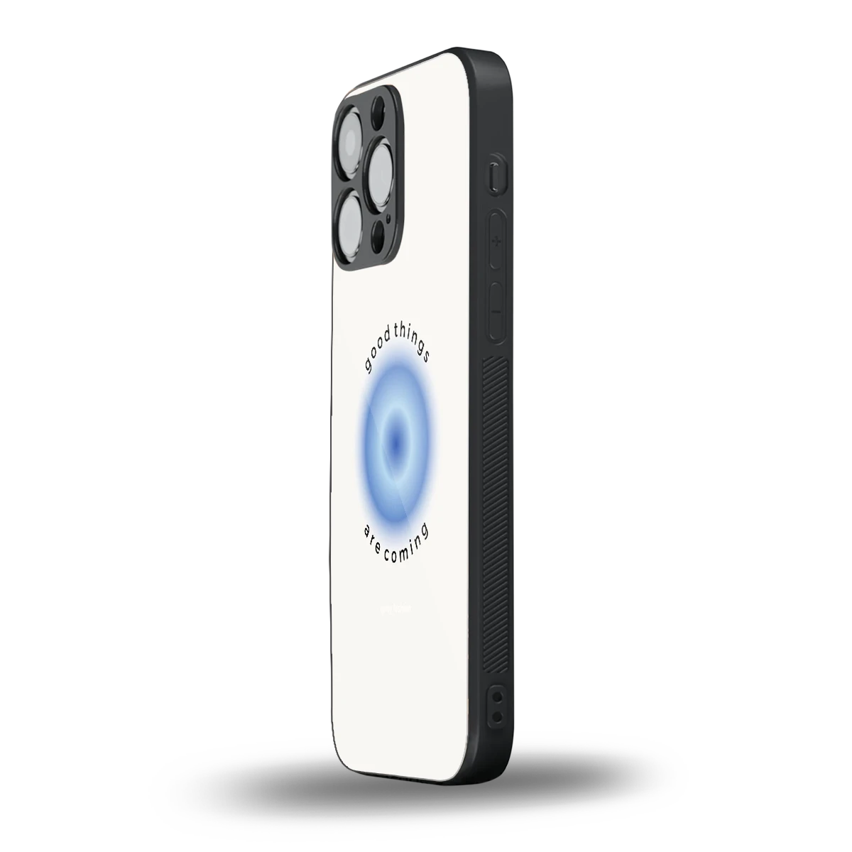 Good Things Are Coming iphone 15 pro max mobile cover | shockproof glass phone case