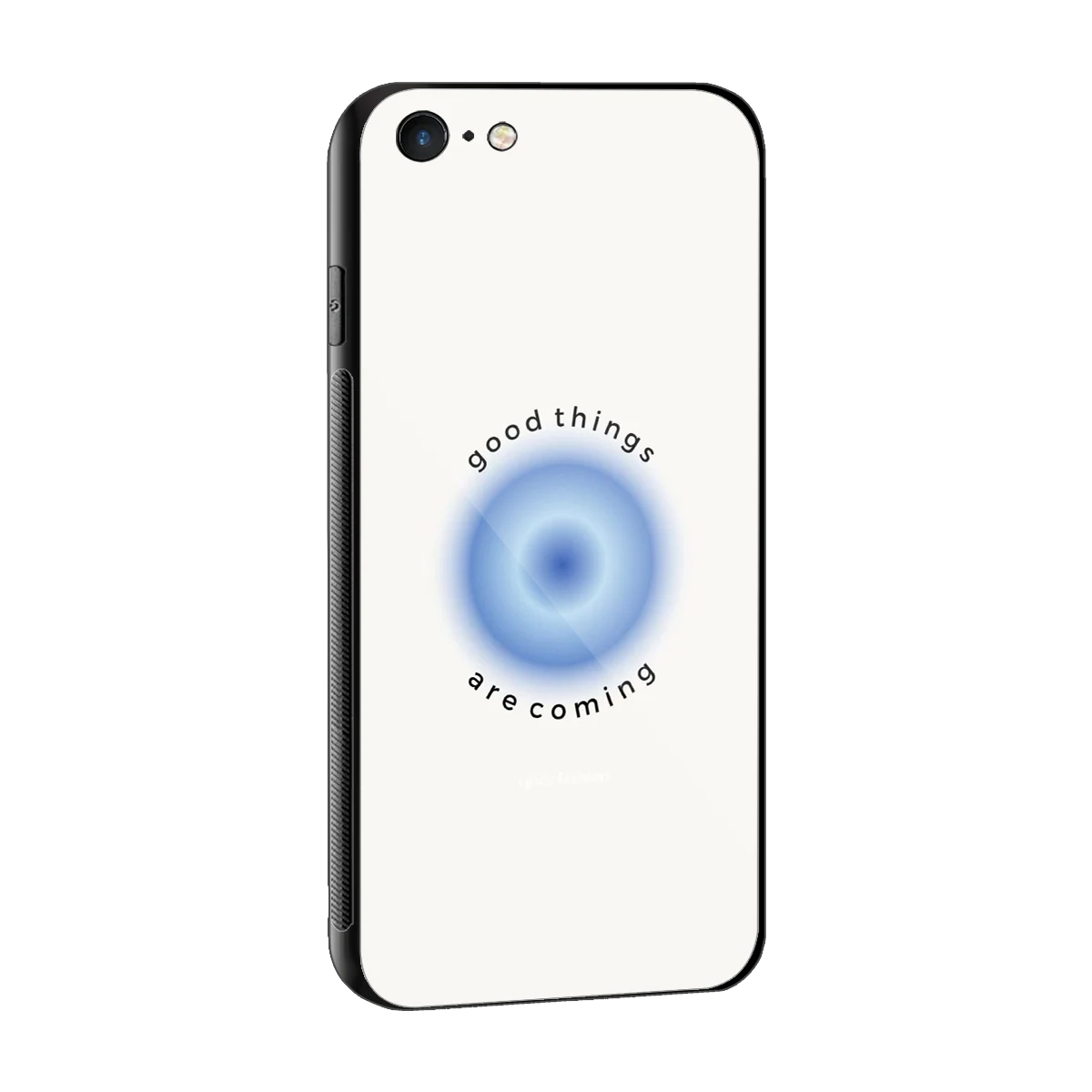 Good Things Are Coming sleek iphone 6 cover with tempered glass back and TPU edges