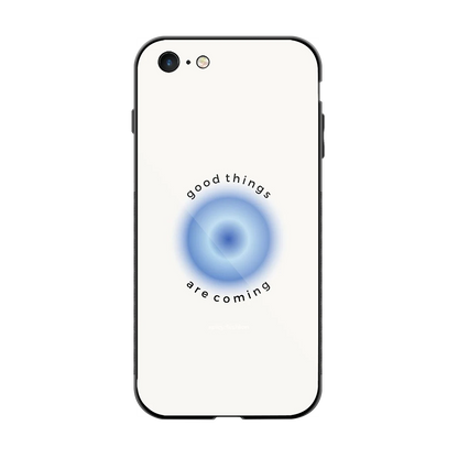 Good Things Are Coming back phone cover | glass case for iphone 6