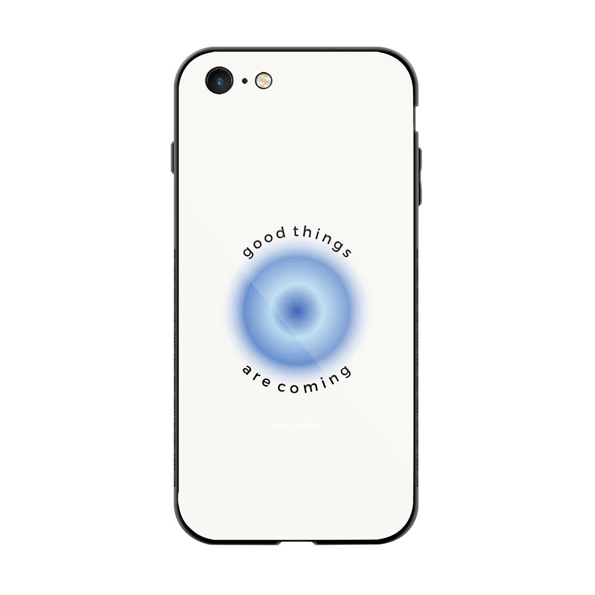 Good Things Are Coming back phone cover | glass case for iphone 6s plus