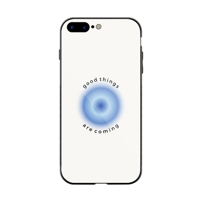 Good Things Are Coming back phone cover | glass case for iphone 8 plus