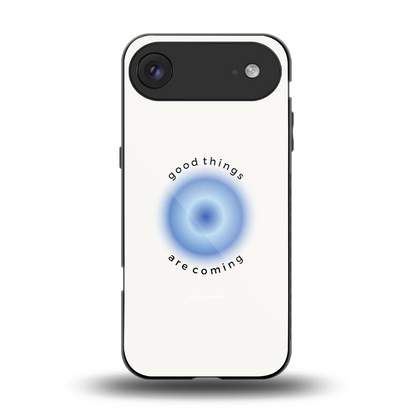 Good Things Are Coming back phone cover | glass case for iphone air
