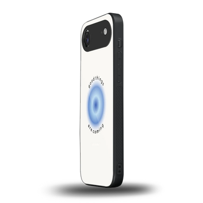 Good Things Are Coming iphone air mobile cover | shockproof glass phone case