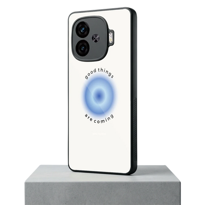 Good Things Are Coming iqoo neo 10r 5g mobile cover | shockproof glass phone case