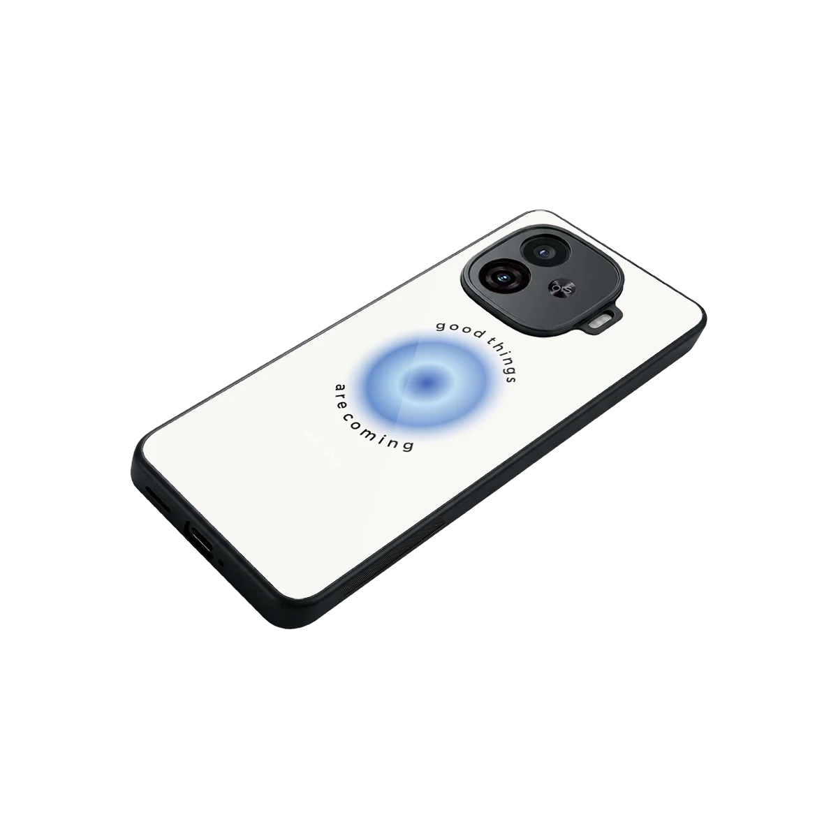 Good Things Are Coming stylish phone case for iqoo neo 10r 5g | glossy glass and slim fit