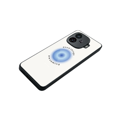 Good Things Are Coming stylish phone case for iqoo neo 10r 5g | glossy glass and slim fit