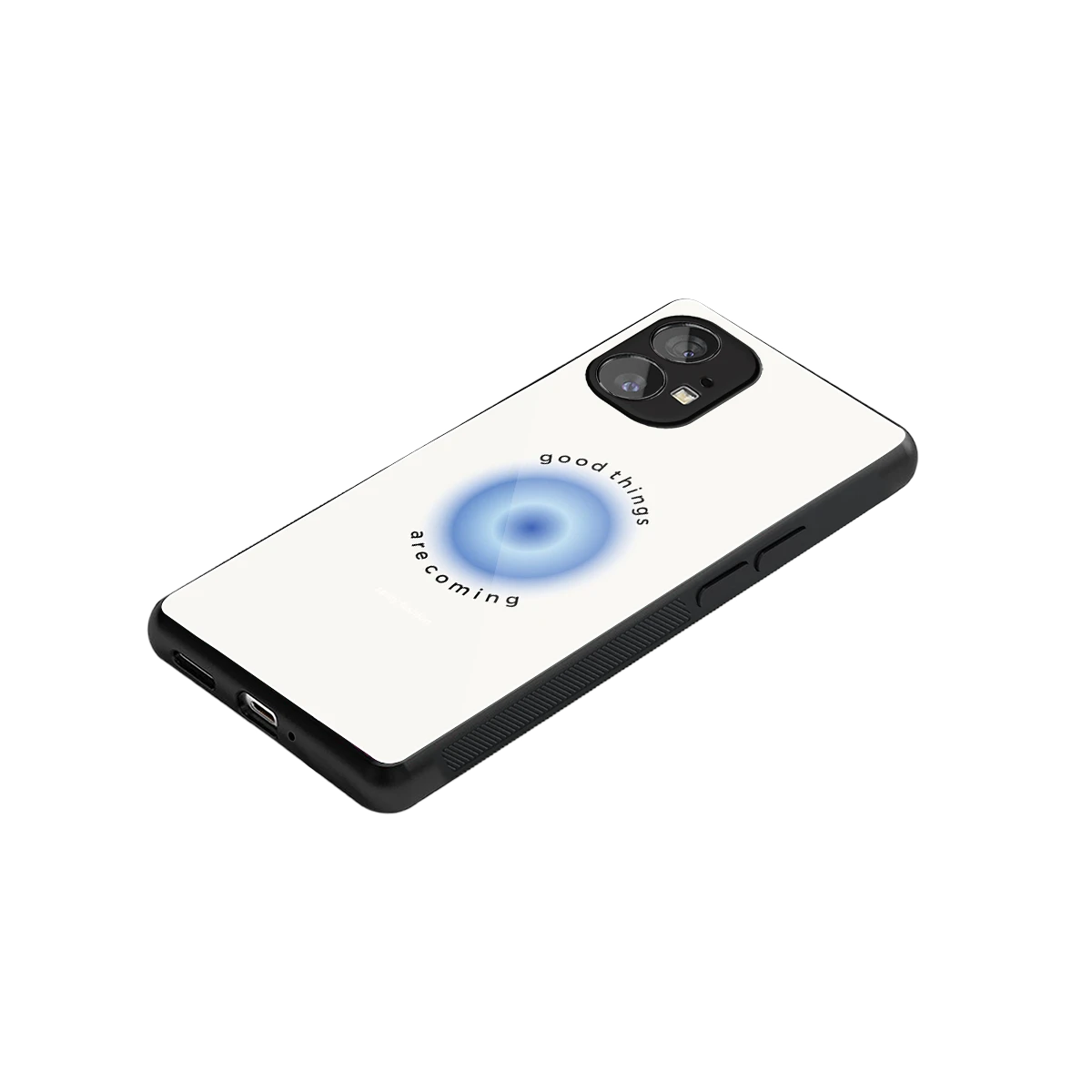 Good Things Are Coming stylish phone case for nothing phone 1 | glossy glass and slim fit