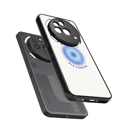Good Things Are Coming sleek nothing phone 3a pro cover with tempered glass back and TPU edges
