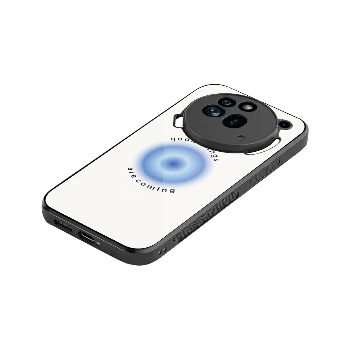 Good Things Are Coming stylish phone case for nothing phone 3a pro | glossy glass and slim fit