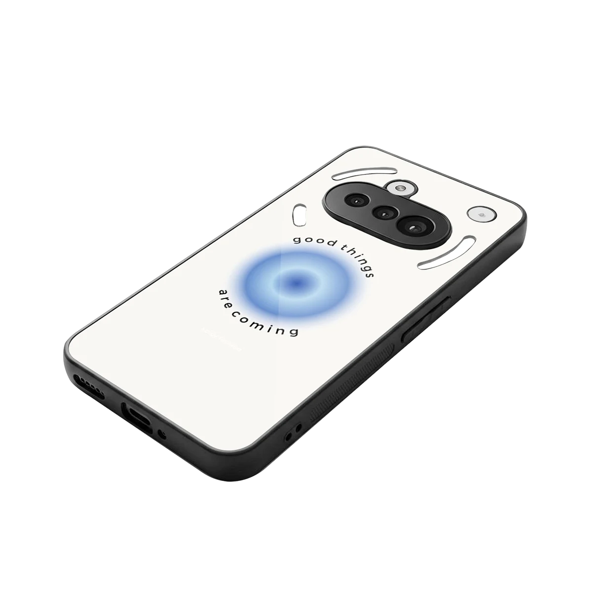 Good Things Are Coming stylish phone case for nothing phone 3a | glossy glass and slim fit