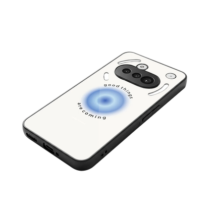 Good Things Are Coming stylish phone case for nothing phone 3a | glossy glass and slim fit