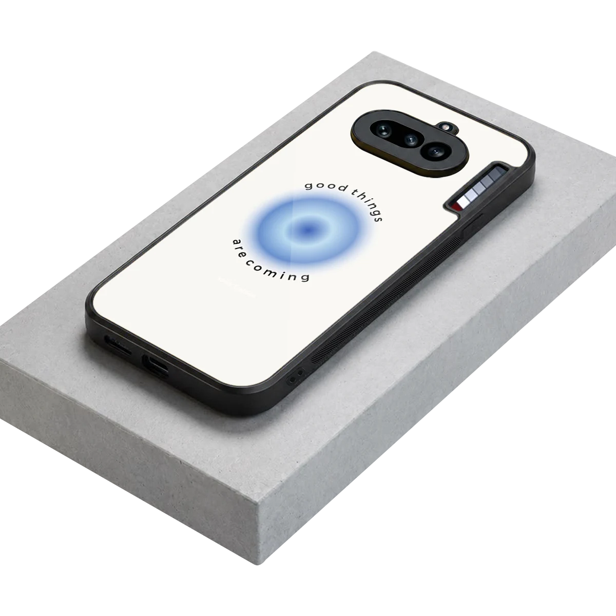 Good Things Are Coming stylish phone case for nothing phone 4a | glossy glass and slim fit