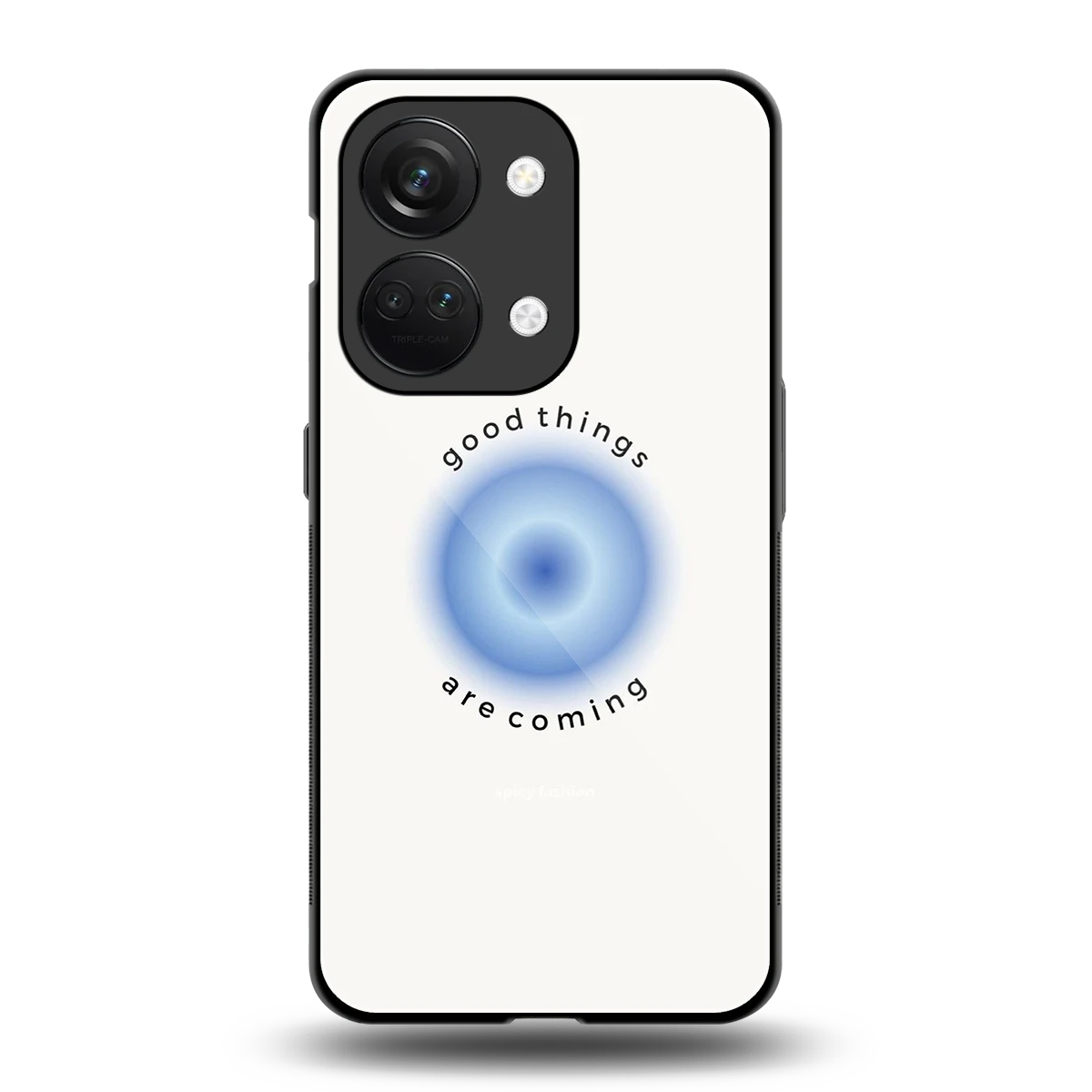 Good Things Are Coming back phone cover | glass case for oneplus nord 3