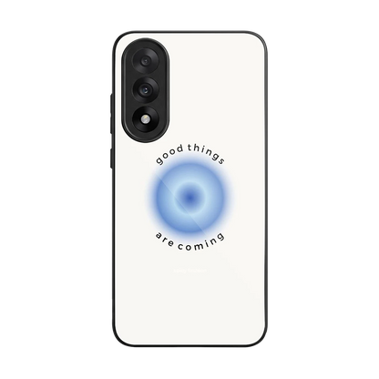 Good Things Are Coming back phone cover | glass case for oneplus nord 5