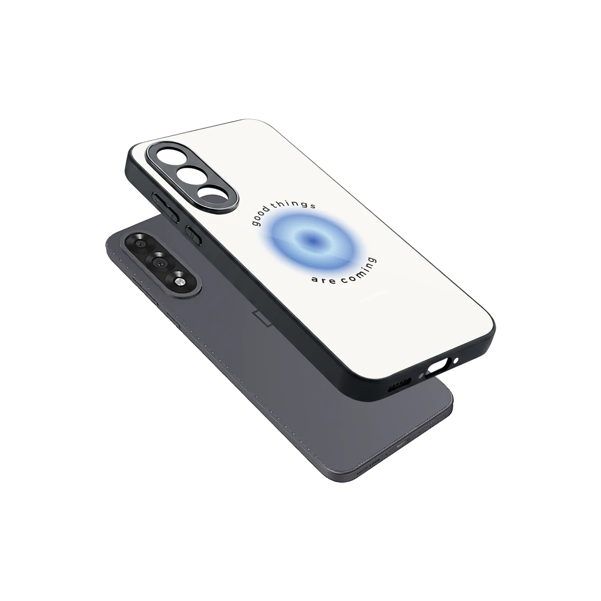 Good Things Are Coming sleek oneplus nord 5 cover with tempered glass back and TPU edges