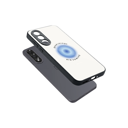 Good Things Are Coming sleek oneplus nord 5 cover with tempered glass back and TPU edges