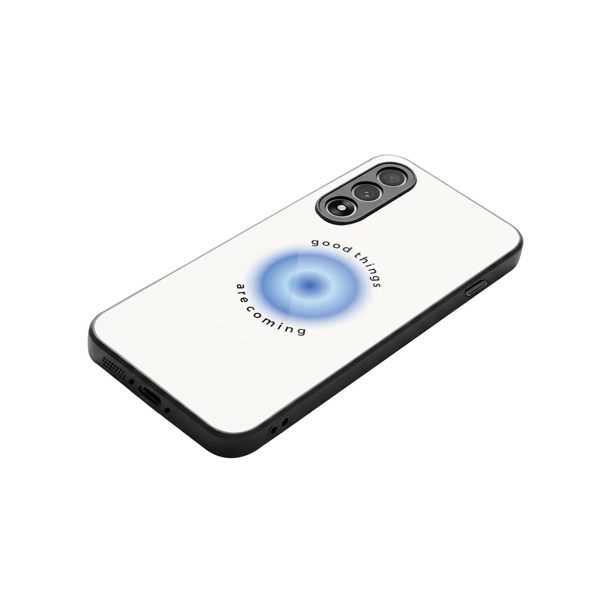 Good Things Are Coming stylish phone case for oneplus nord 5 | glossy glass and slim fit