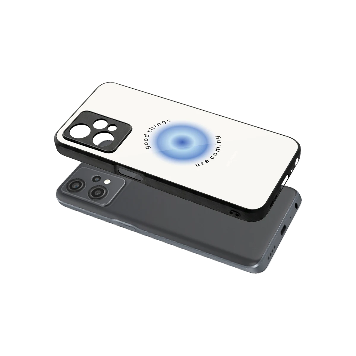 Good Things Are Coming sleek oneplus nord ce 2 lite cover with tempered glass back and TPU edges