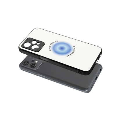 Good Things Are Coming sleek oneplus nord ce 2 lite cover with tempered glass back and TPU edges