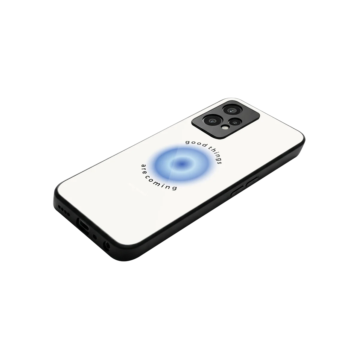 Good Things Are Coming stylish phone case for oneplus nord ce 2 lite | glossy glass and slim fit