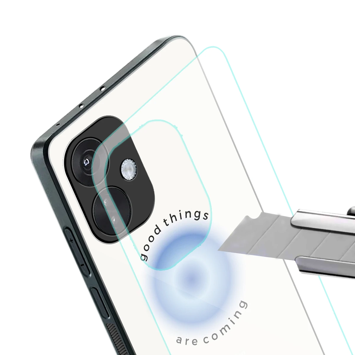 Good Things Are Coming stylish phone case for oneplus nord ce 3 | glossy glass and slim fit