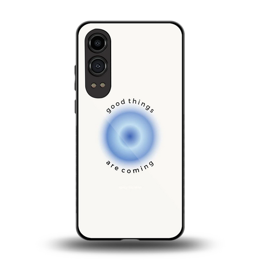 Good Things Are Coming back phone cover | glass case for oneplus nord ce 4 lite