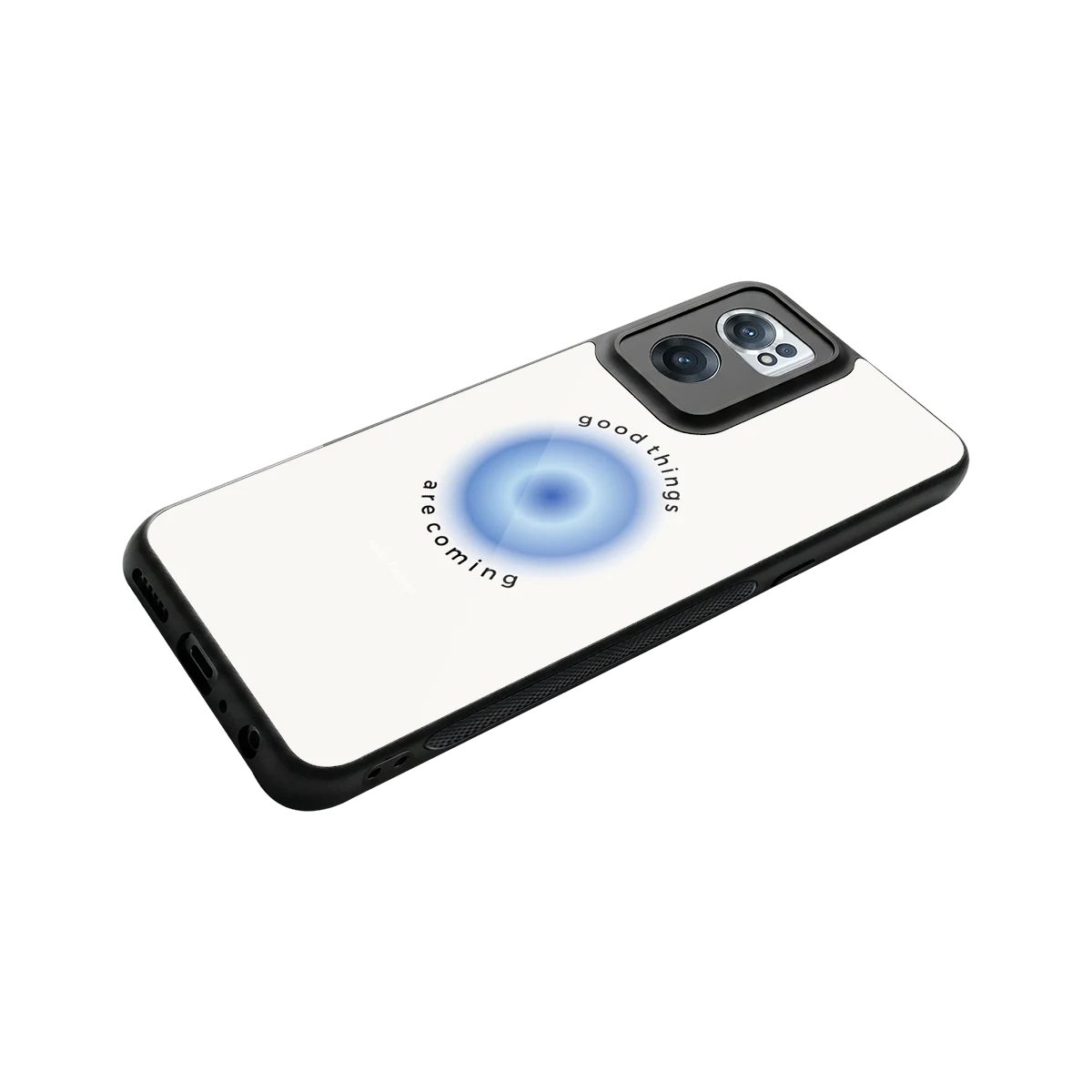 Good Things Are Coming stylish phone case for oneplus nord ce 2 | glossy glass and slim fit