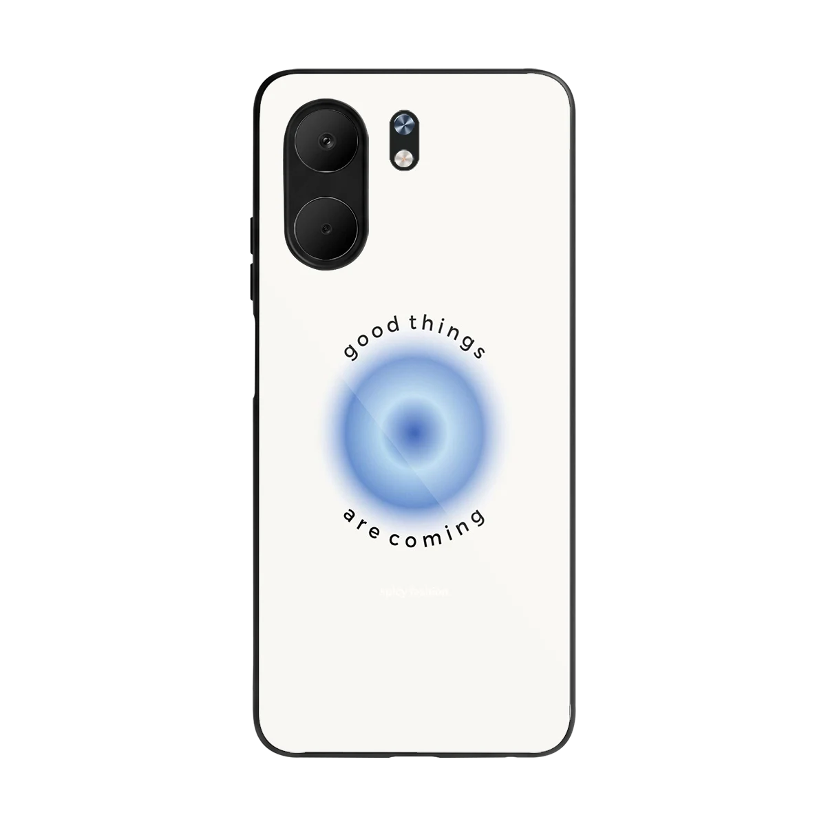 Good Things Are Coming back phone cover | glass case for oppo a5x 5g