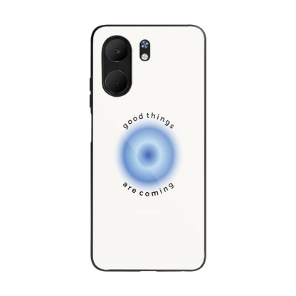 Good Things Are Coming back phone cover | glass case for oppo a5x 5g