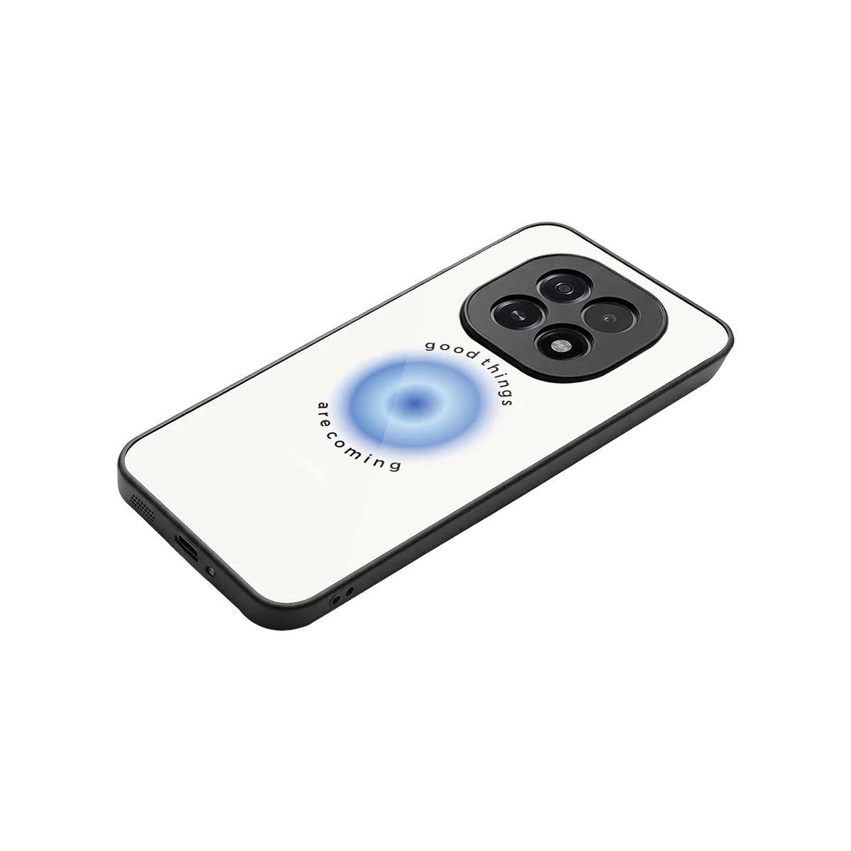 Good Things Are Coming stylish phone case for oppo f29 5g | glossy glass and slim fit