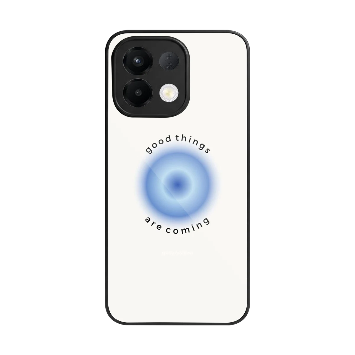 Good Things Are Coming back phone cover | glass case for oppo k13 5g