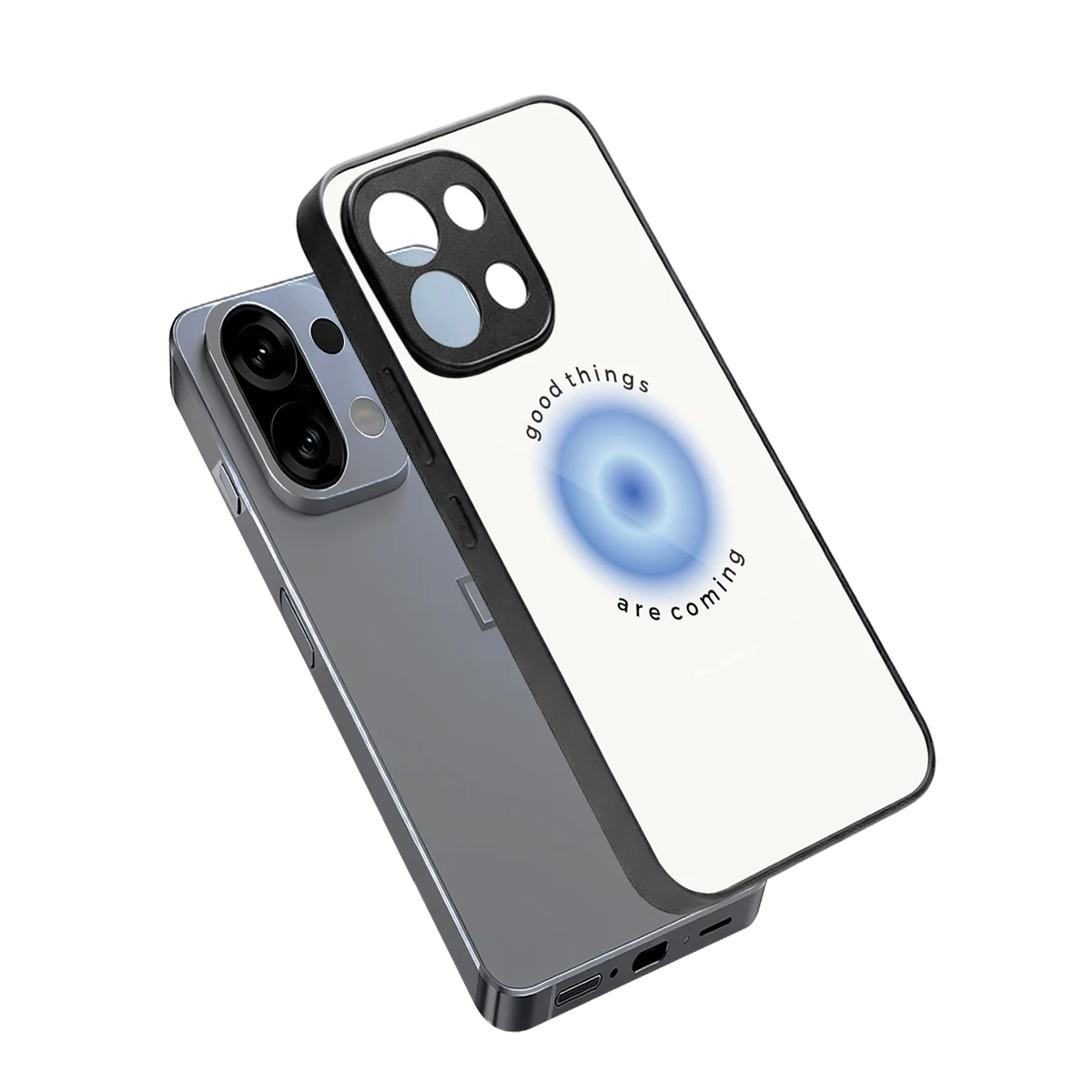 Good Things Are Coming sleek oppo k13 5g cover with tempered glass back and TPU edges