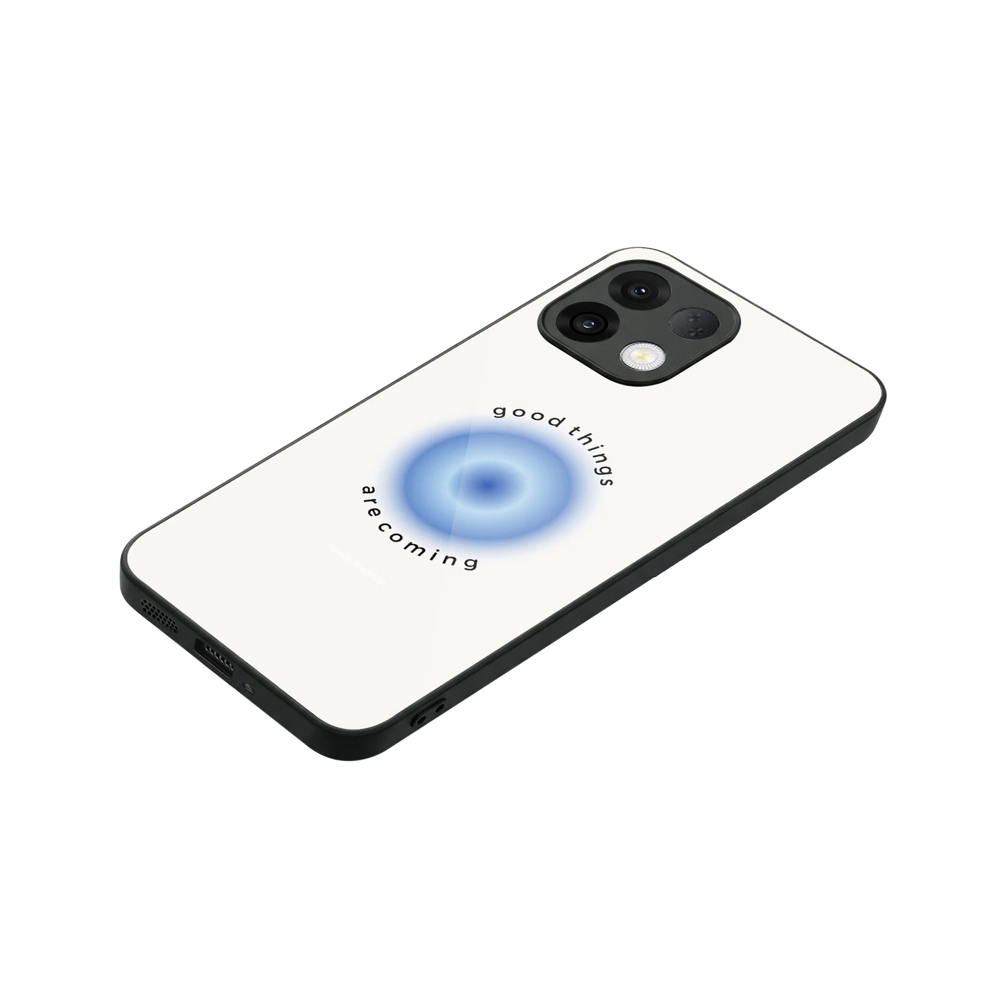Good Things Are Coming stylish phone case for oppo k13 5g | glossy glass and slim fit