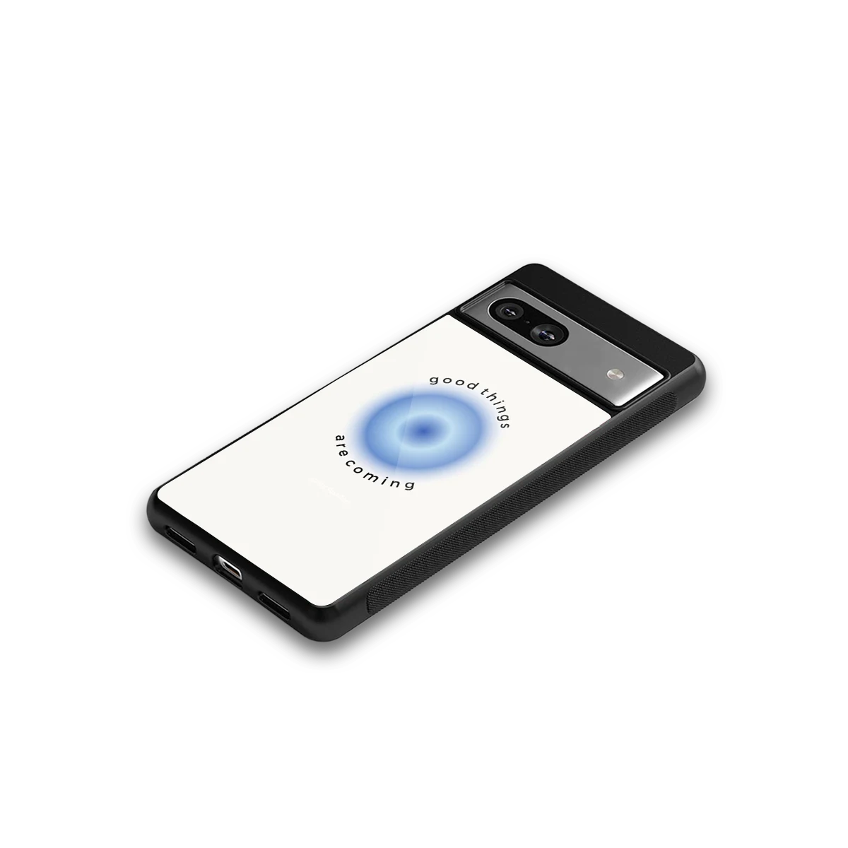 Good Things Are Coming google pixel 7a mobile cover | shockproof glass phone case