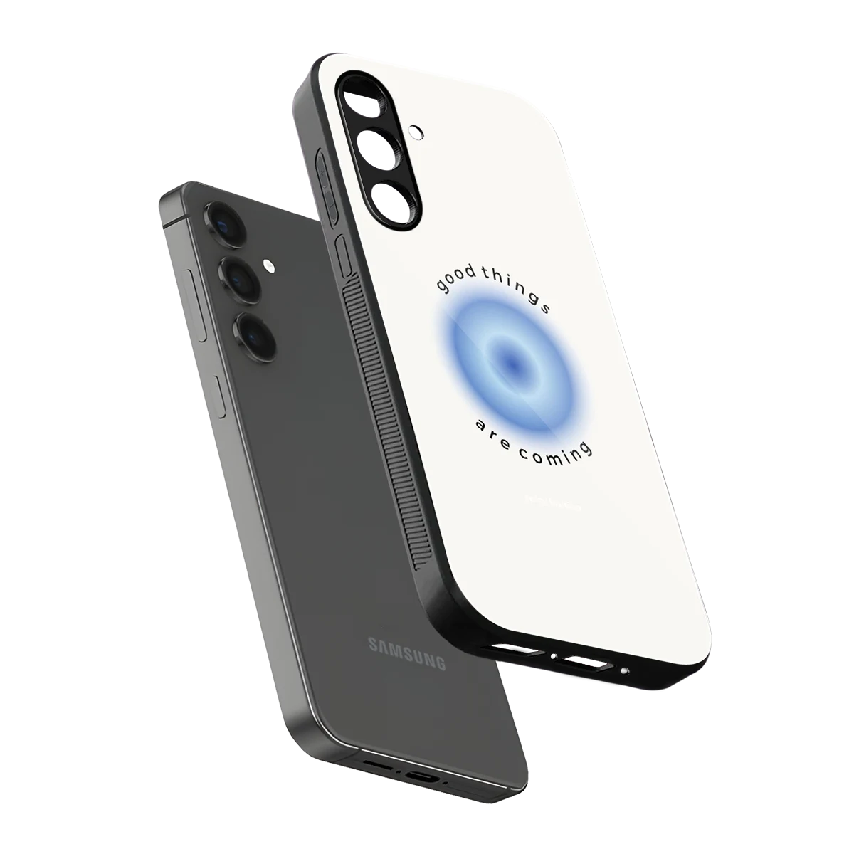 Good Things Are Coming sleek samsung galaxy a16 5g cover with tempered glass back and TPU edges