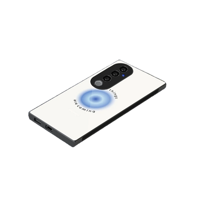 Good Things Are Coming stylish phone case for vivo v40 pro | glossy glass and slim fit