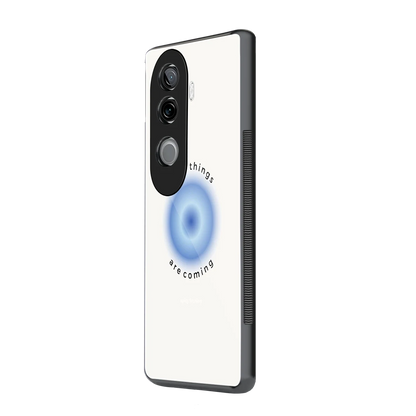 Good Things Are Coming vivo v40e mobile cover | shockproof glass phone case