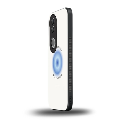 Good Things Are Coming vivo v50 mobile cover | shockproof glass phone case
