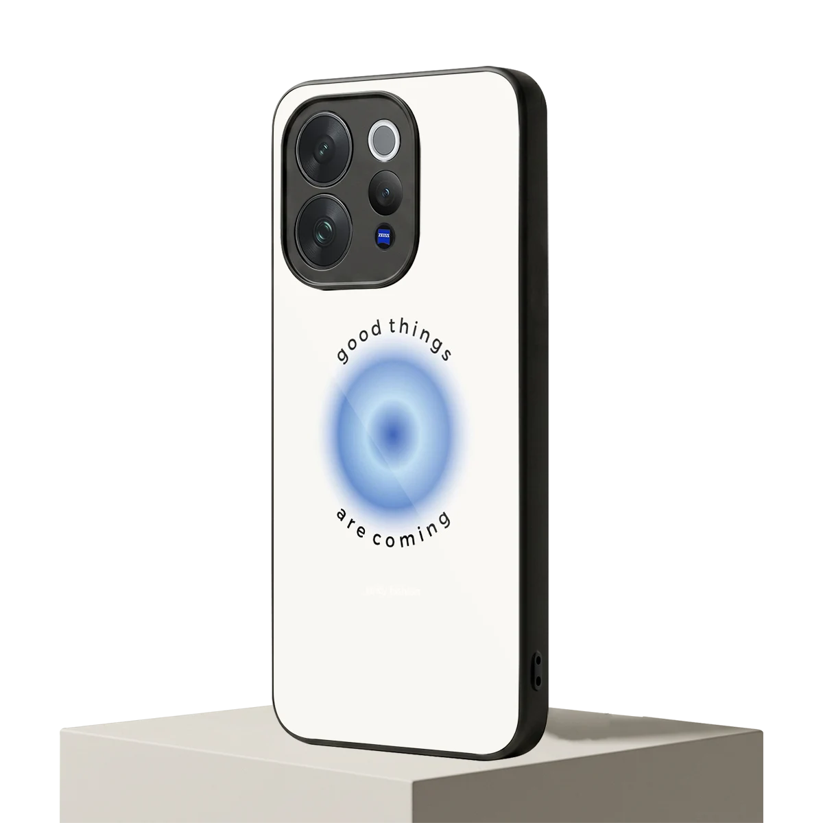 Good Things Are Coming vivo v70 mobile cover | shockproof glass phone case