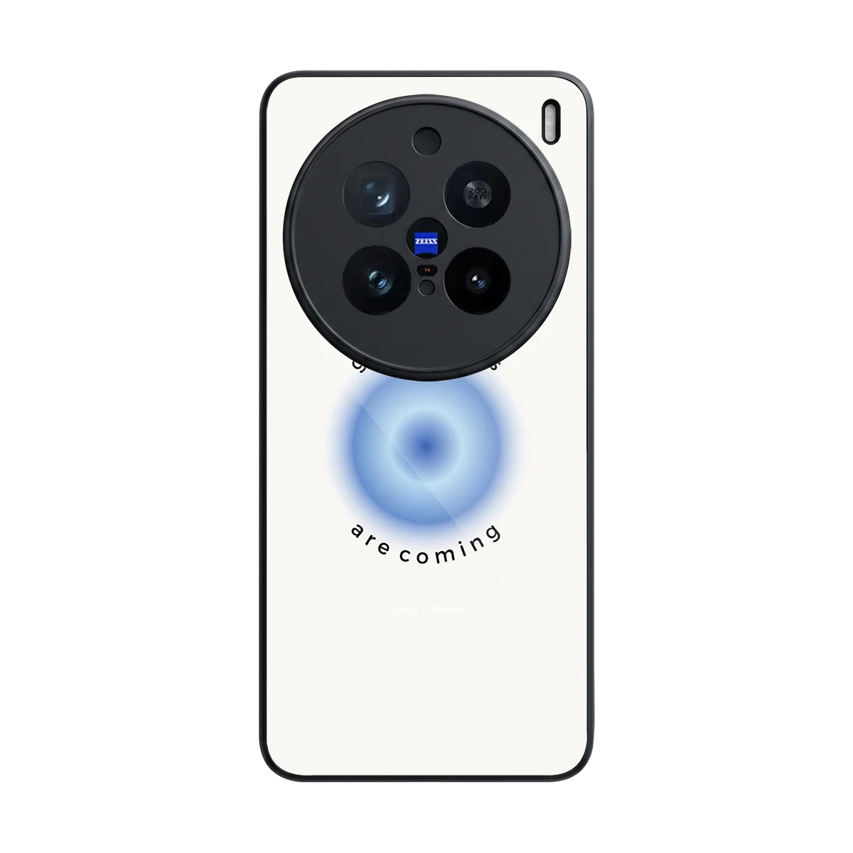 Good Things Are Coming back phone cover | glass case for vivo x200 pro