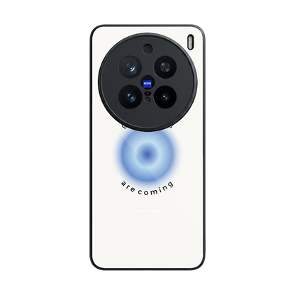 Good Things Are Coming back phone cover | glass case for vivo x200 pro