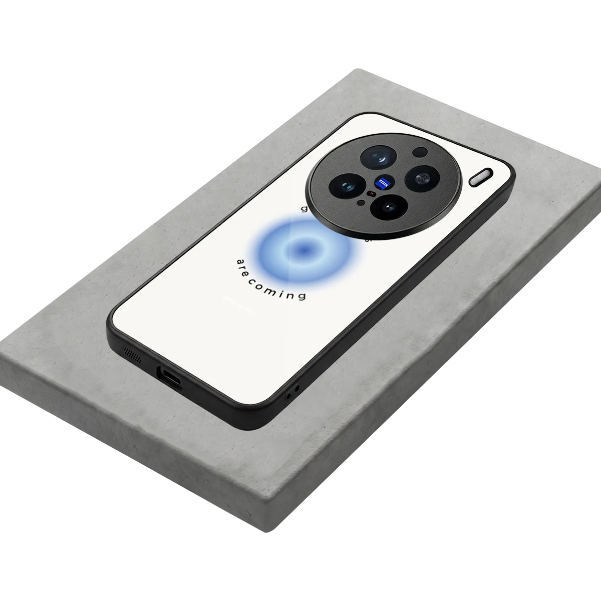 Good Things Are Coming stylish phone case for vivo x200 pro | glossy glass and slim fit