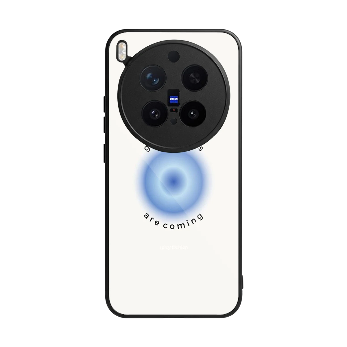 Good Things Are Coming back phone cover | glass case for vivo x300 pro