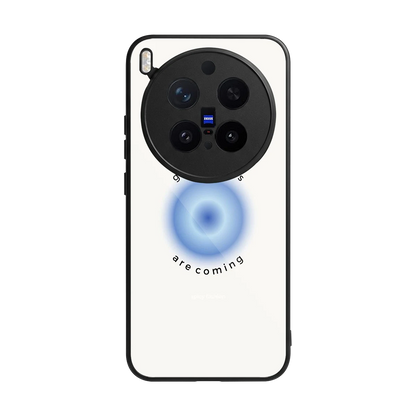 Good Things Are Coming back phone cover | glass case for vivo x300 pro