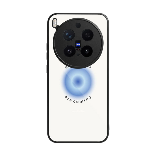 Good Things Are Coming back phone cover | glass case for vivo x300 pro