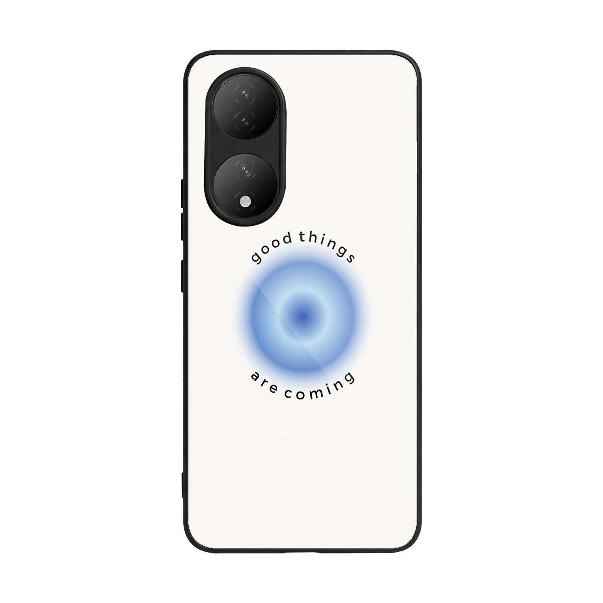 Good Things Are Coming back phone cover | glass case for Vivo-y100
