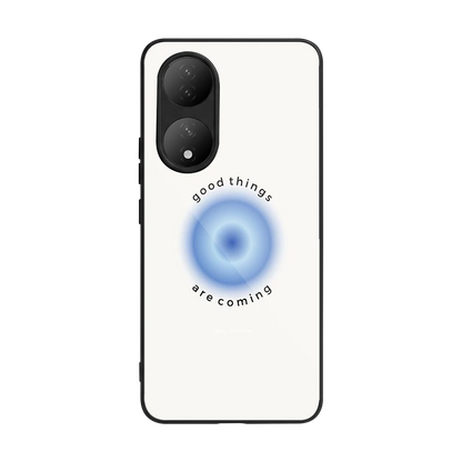Good Things Are Coming back phone cover | glass case for Vivo-y100