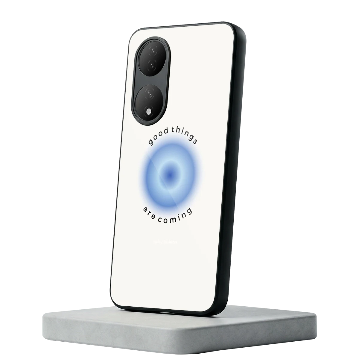 Good Things Are Coming Vivo-y100 mobile cover | shockproof glass phone case
